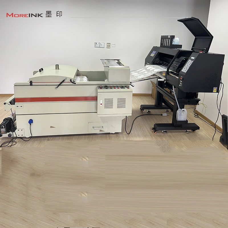 ENJET XLF 2 head 60cm  roll to roll i3200 4720  Digital T shirt jeans Printer pet film DTF printer