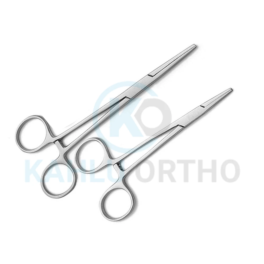 Hand Tool 12.5 16 18 cm Hemostatic Forceps Set Custom Locking Pliers Surgical Forceps By KAHLU ORTHOPEDIC