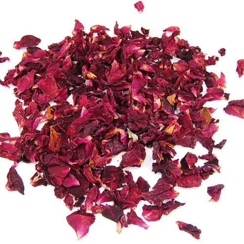 High Quality Multipurpose Industry Use Natural Dried Red Rose Petal For Use in Cosmetic Food products from indian market