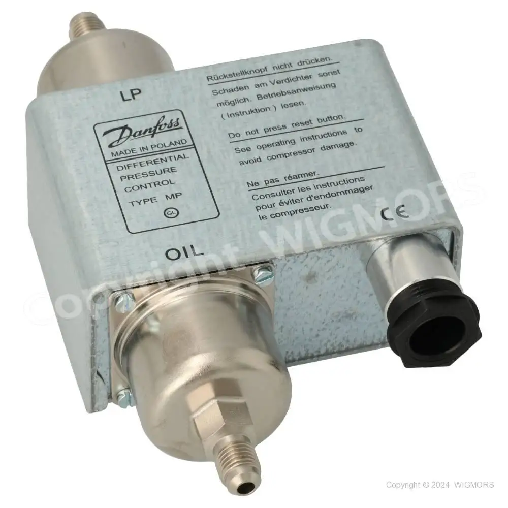Danfoss переключатель перепада давления MP55 060B013366