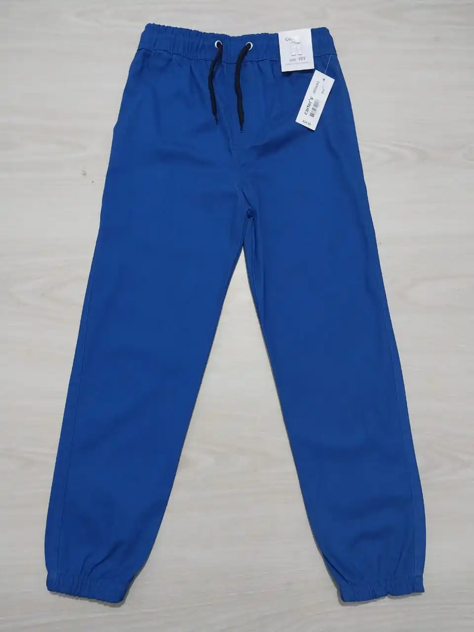 New arrived boys joggers solid pattern casual wearable boys joggers with drawstring boys full pant soft