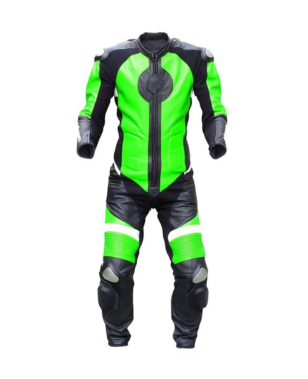 Motorcycle Leather Gear Racing Suit Motorbike Riding Race Suit 1 Piece & 2 Piece Cowhide Customized OEM Motorbike Racing Unisex1