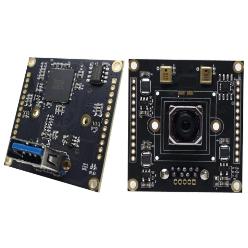 OEM 13Mp 4K Uvc Camera Module Cmos IMX378 Sensor 76 Degree Autofocus Usb2.0 Plug and Play Built In Dual Microphone