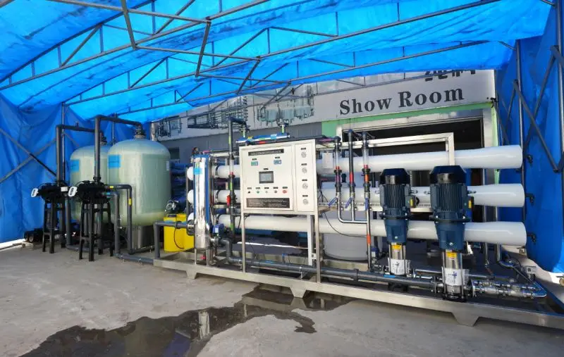 Salt Remove containerized portable water desalination plant water purification plants