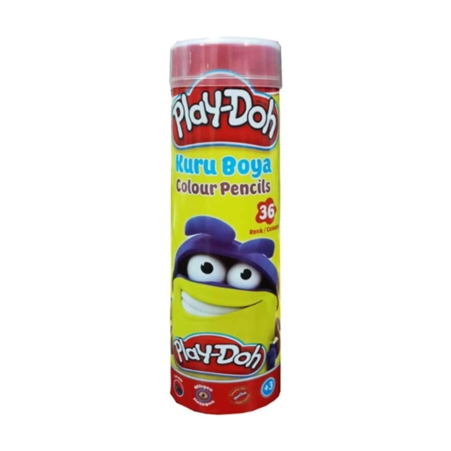 Раскрашенная трубка Play-doh 36 цветов
