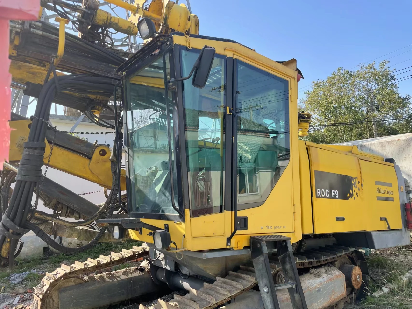 Used surface drill rig ROC F9 A tlas Copco famous brand high efficiency drill rig with good performance and best price  in China