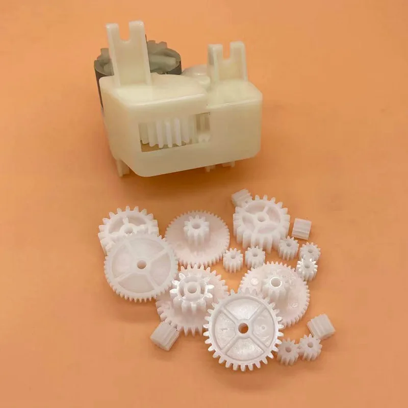 Gear Box large torque intelligent garbage gear reduction box small voltage micro reduction motor plastic pressure box