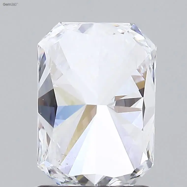 F Color VS2 Clarity Size 1.50Ct Polished Labgrown Diamond Radiant Shape HPHT-CVD Diamond  Jewelry Loose Diamonds