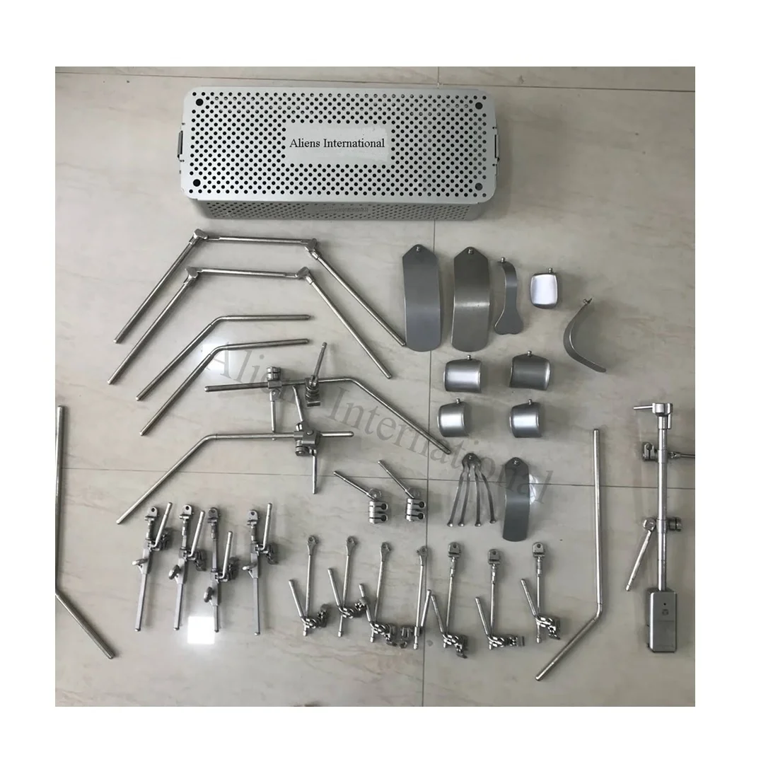 Hot Sale Buy Online High Quality Stainless Steel Top Value Professional Thompson Retractor Set Liver Transplant