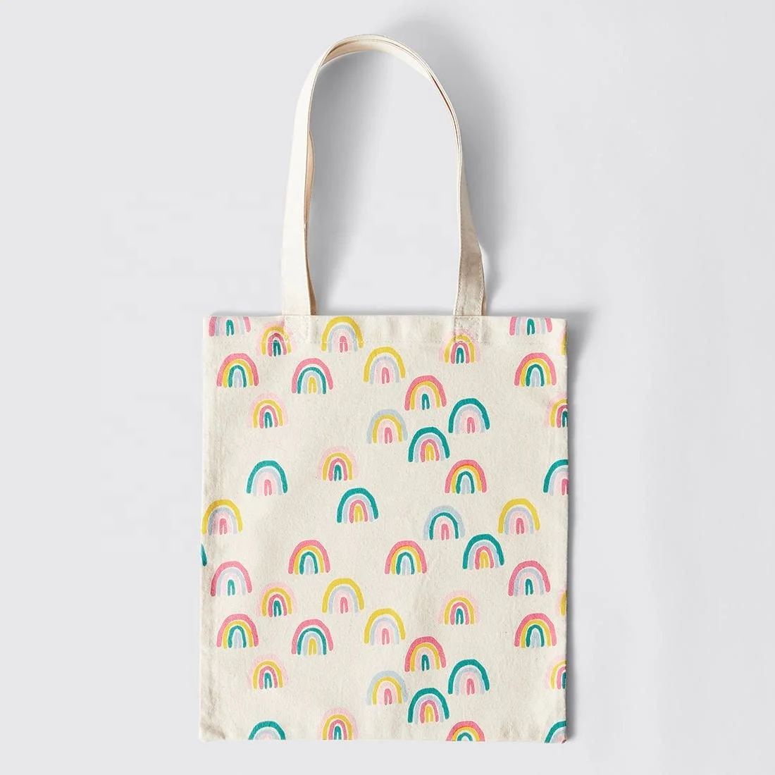 2024 Eco Friendly Grocery Bag With Custom Printed Logo Fashion Reusable Shopping Bags Organic Cotton Canvas Tote Bag