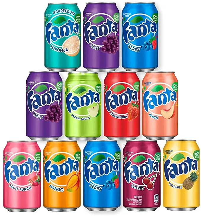 Wholesale Exotic Fanta Soft Drinks Fruit Soda (11000003014078)