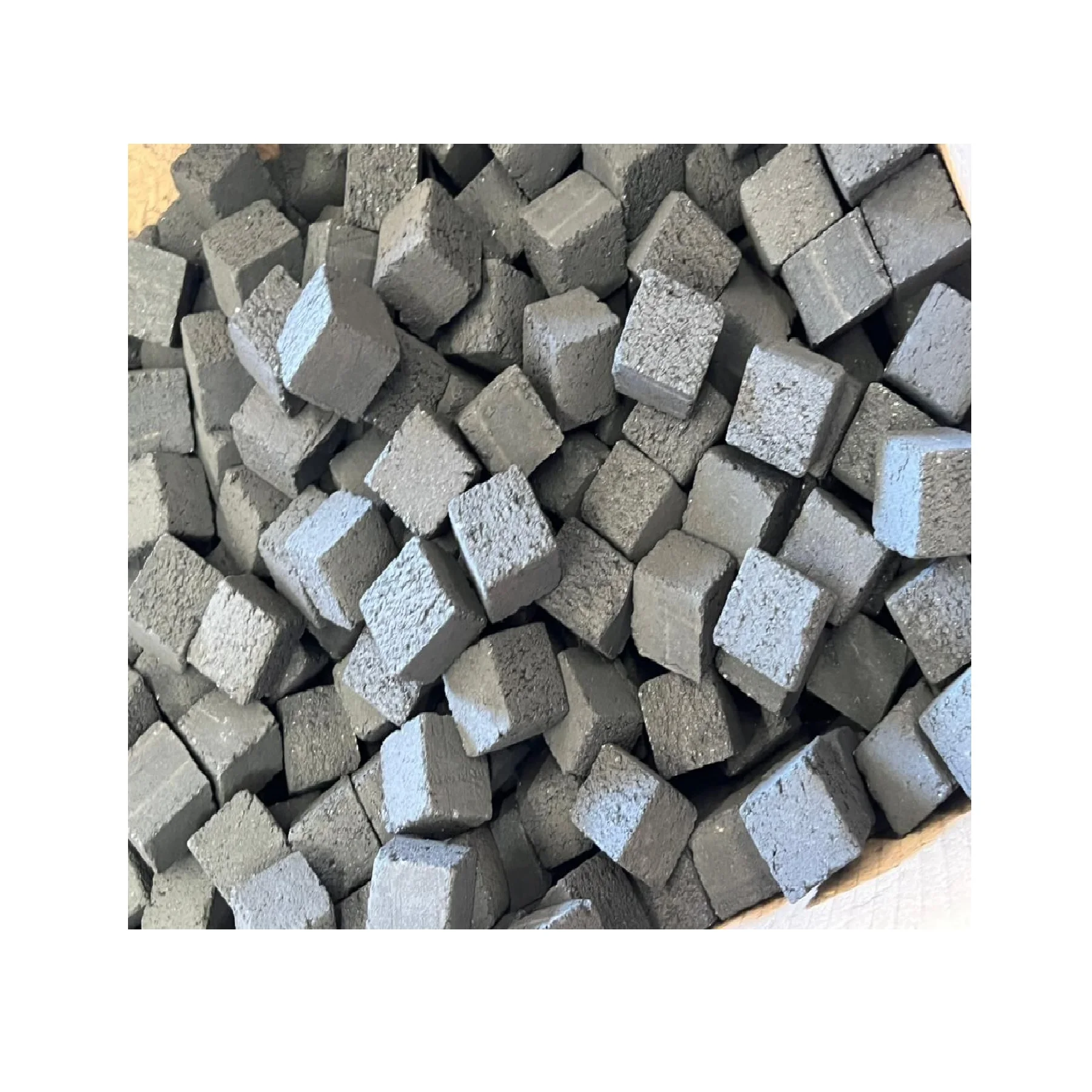 Cube Briquette For Shisha Hookah Best Quality White Ash Strong Coal Made 100% Pure Coconut Shell Charcoal From Indonesia