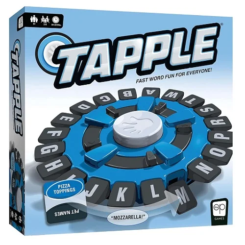 TAPPLE Word Game-динамичная семейная настольная игра-Выберите категорию и гоните против таймера чтобы стать последним игроком (1 упаковка)