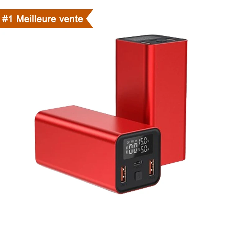 65W Laptop Power Bank 20000Mah Portable Power Station Battery Pack Charger Batterie Externe For Chargeur Rapide iphone Powerbank