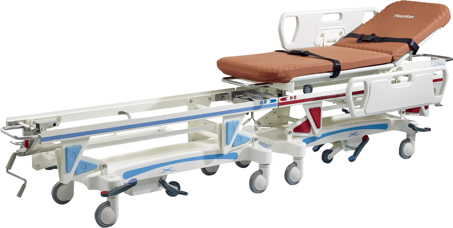 HH/DJC-196 Hot Sale High Quality Hospital Operating Room Connecting Trolley ambulance bed for sale
