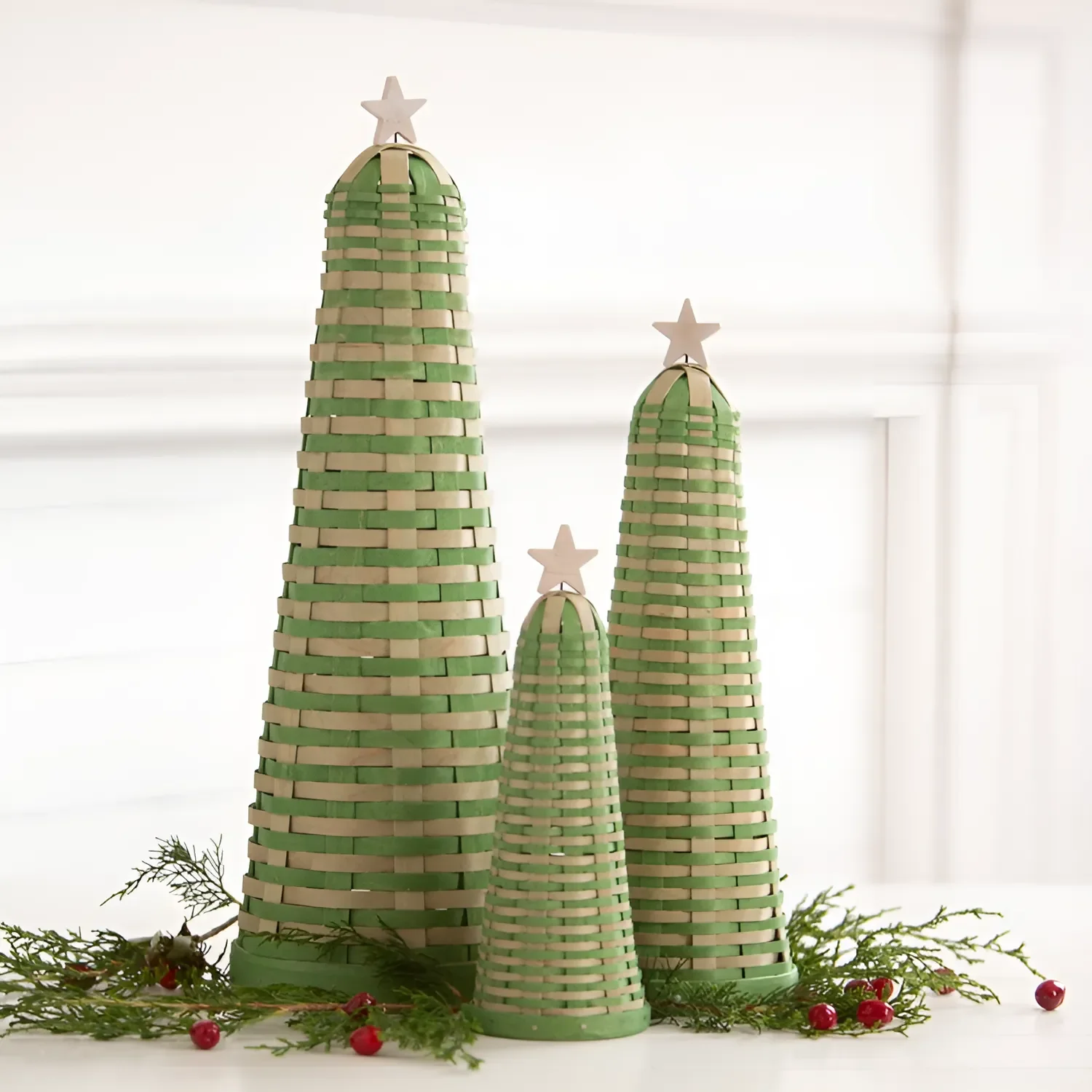 New design with elegent style wooden christmas tree for christmas decoration best quality with comparative price in Vietnam