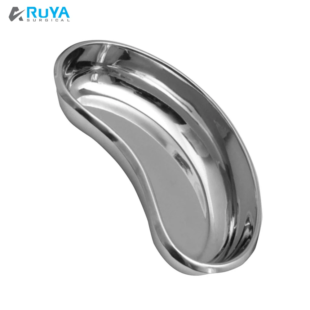 Stainless Steel Hollow Ware Bowls Surgical Instruments Stainless Steel Kidney Tray Dishes Reusable Metal Basin CE ISO