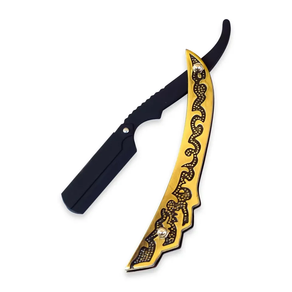 Full Stylish Razor Shaving Professional Stainless Steel Classic Straight Edge Cut Barber Folding Razor