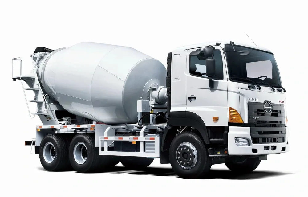new 4X2 6 cubic meters cement concrete mixer truck with pump for sale price mixer cement machine