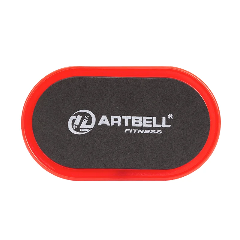 Custom Logo Home Yoga Training Equipment Sliding Disc Exercises Loop Bands Oval Core Sliders