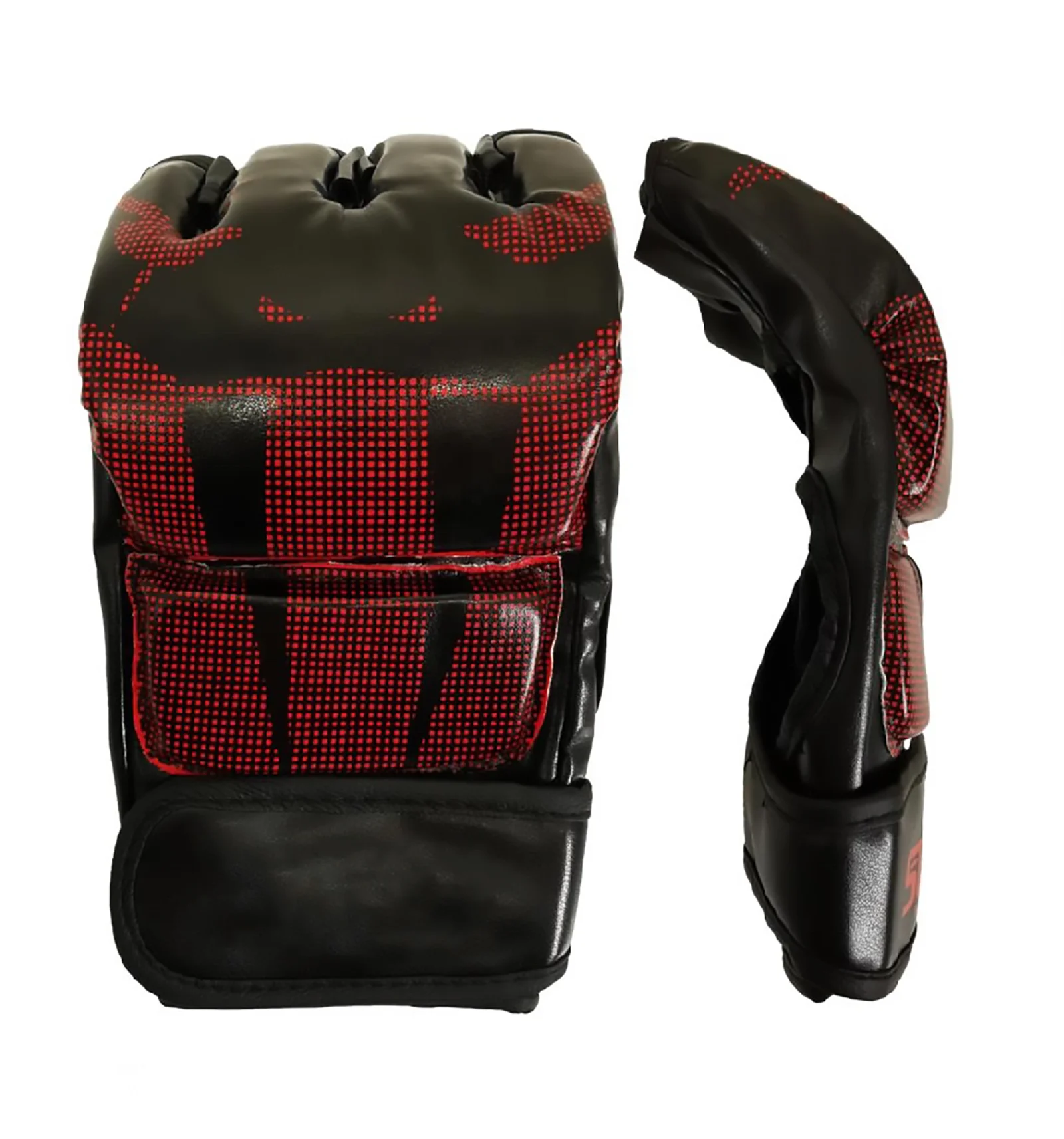 MMA Black Punch Fighting Boxing Gloves Tiger Muay Thai Sanda Pads Box Gloves Kickboxing thai Competition Glove for Men.