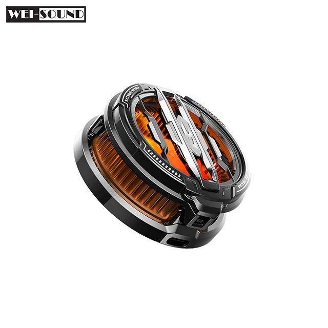 Top Selling New 2024 Magnetic Cell Phone Cooler Built-in Battery Portable Gaming Semiconductor Cooling Wireless Phone Cooler Fan