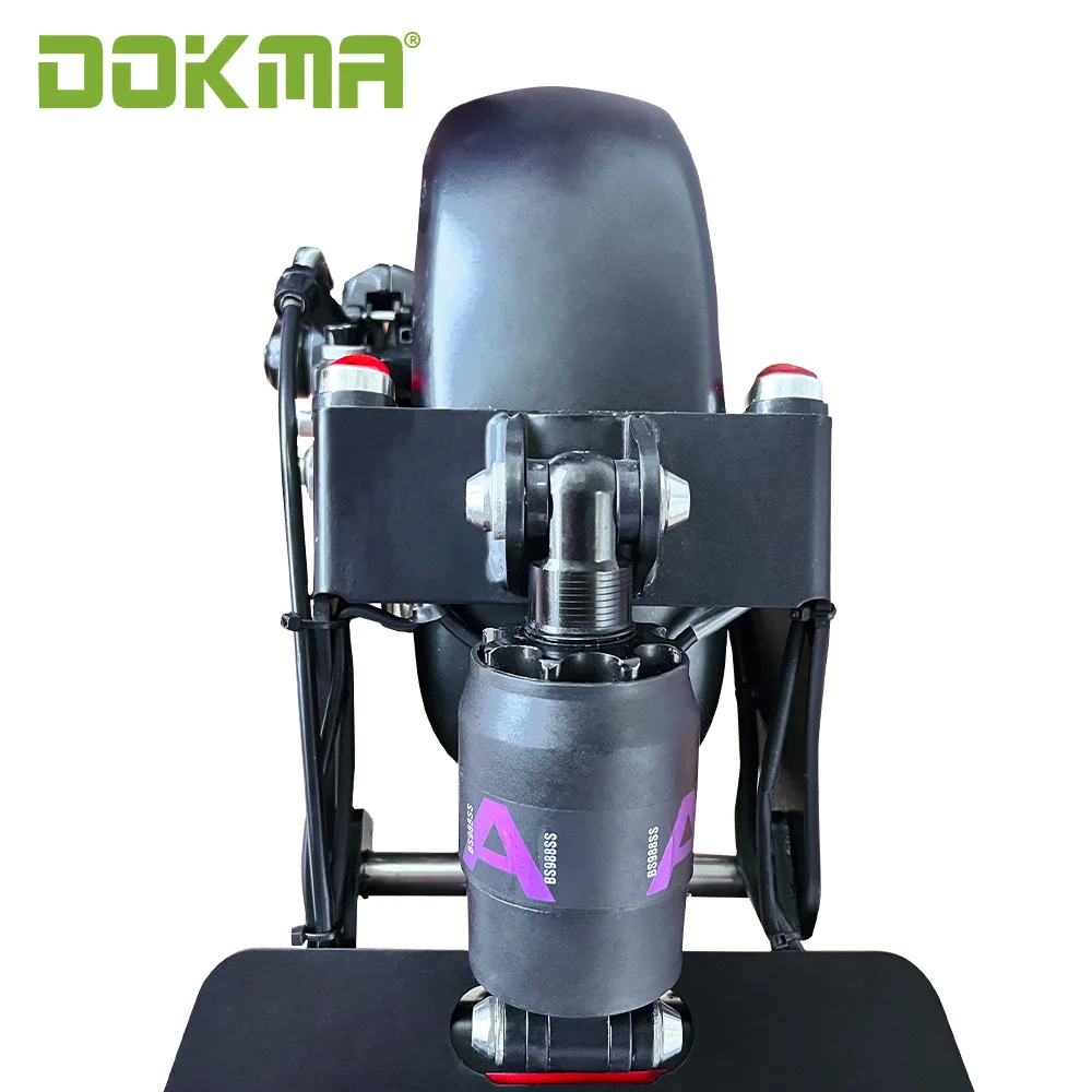 Dokma 10 Inch Dy5 Dual Disc Brake Oil Brake Optional 48V1200W / 52V2400W 2 Two Wheels Folding Adult Electric Mobility E-Scooter