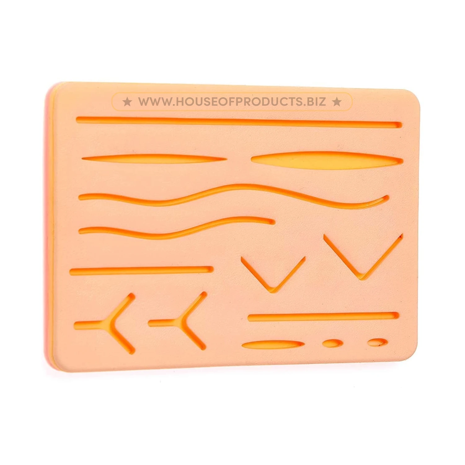 Suture Pad Suture Skin Pad With Wound And Mesh Practice Suture Skin Pad