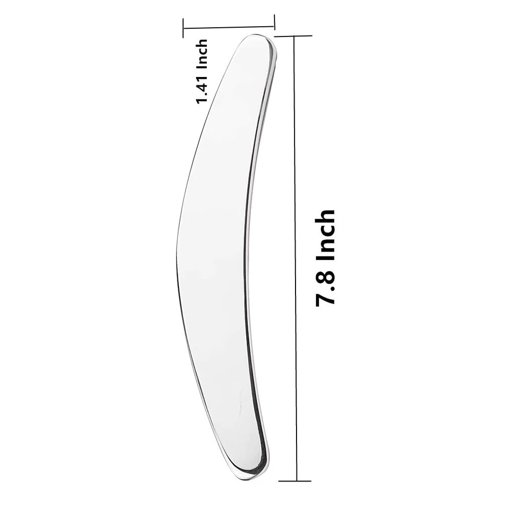 Stainless Steel Gua Sha Muscles Massager Gua Sha Tool Scar Tissue Muscle Scraping Physical Therapy Tools IASTM Tools