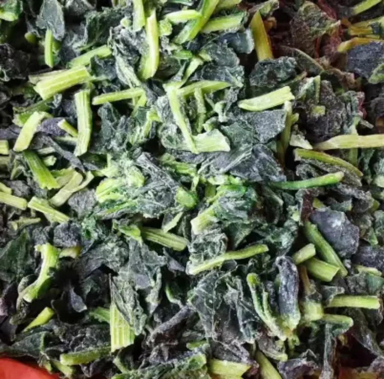 Замороженный вкусный шпинат премиум класса для продажи угол