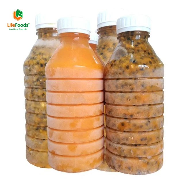 Packaging Feature Shelf Origin Type Life HACCP Flavor puree Frozen Passion Fruit Puree Lifefoods from Vietnam
