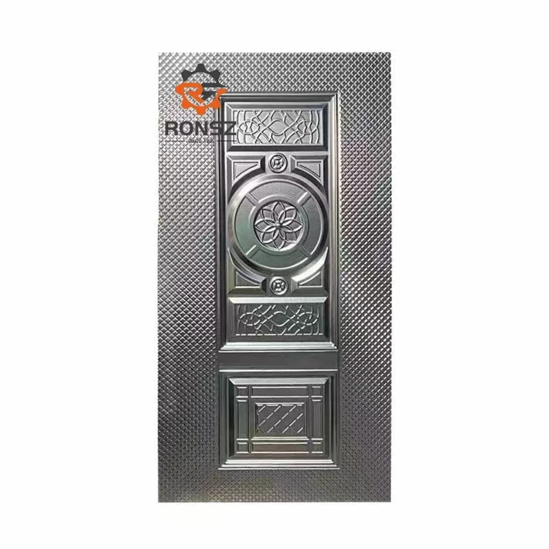 Reasonable Price Moulded Steel Door Skin Embossed Pressed Metal Door Skin Panel For Door