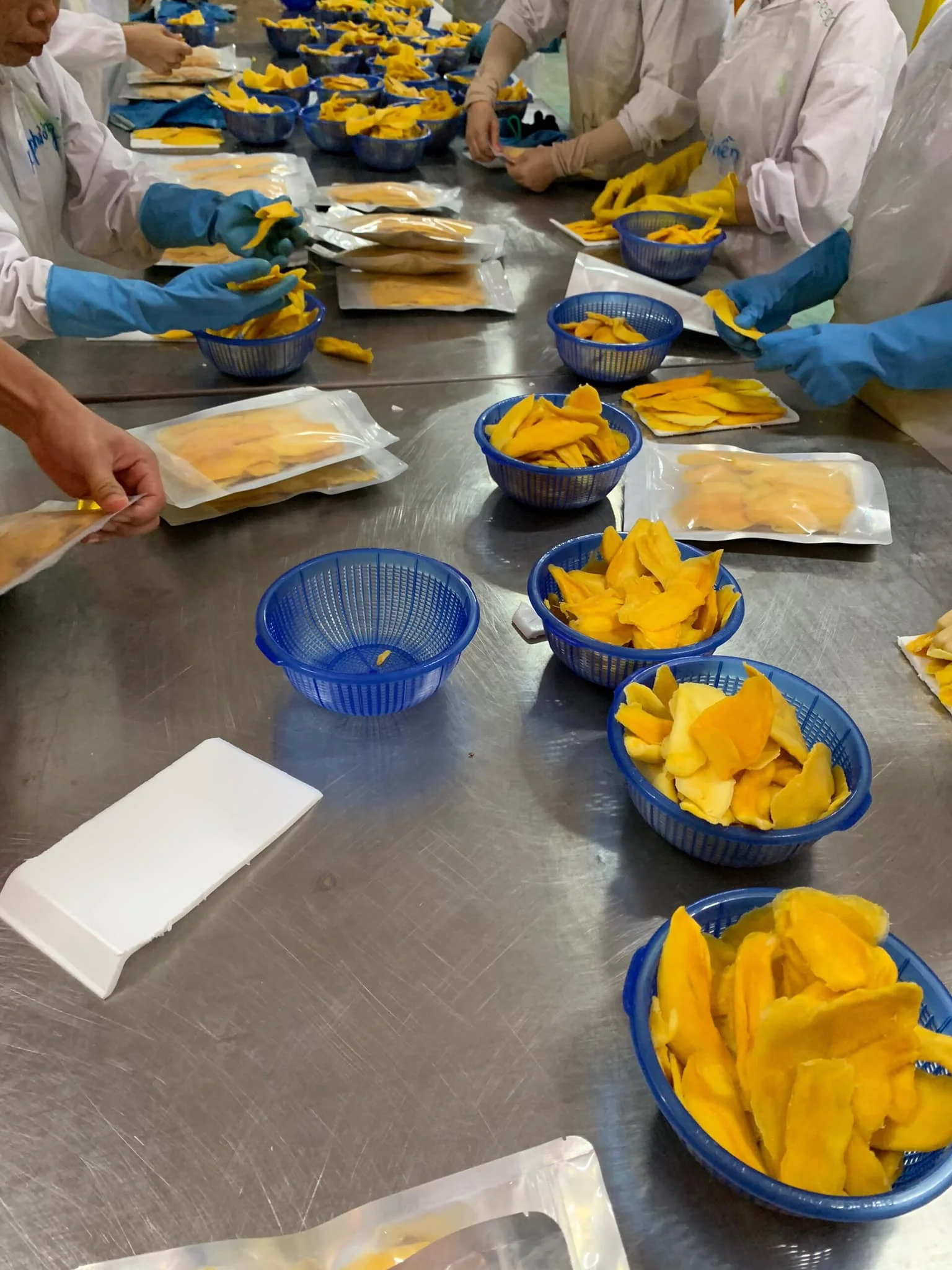 Dried Mango Packing Specification Half Slices 100% mango With Sugar Cheap price Low MOR