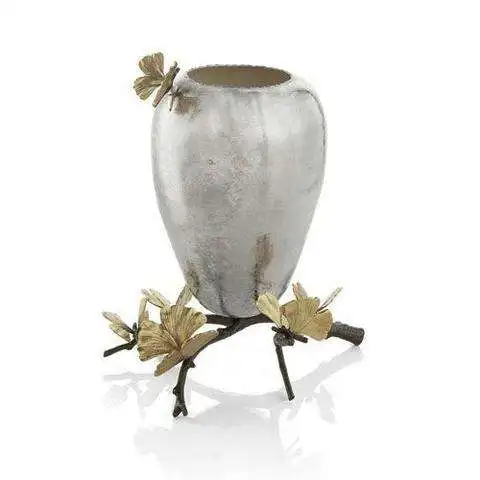2024 Trending Design Top Quality Aluminium Vases Outdoor Vase Large Flower Pot Home Office Interior Decorations Flower Vase
