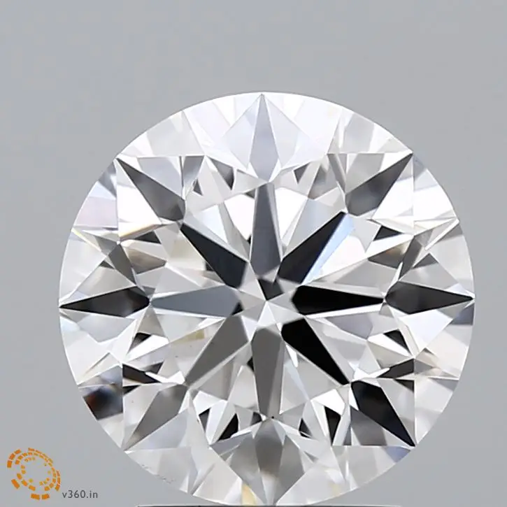 3 ct IGI Loose White Lab Grown Diamonds F VVS2 Round Lab Diamond for Engagement Ring or Jewelry Making