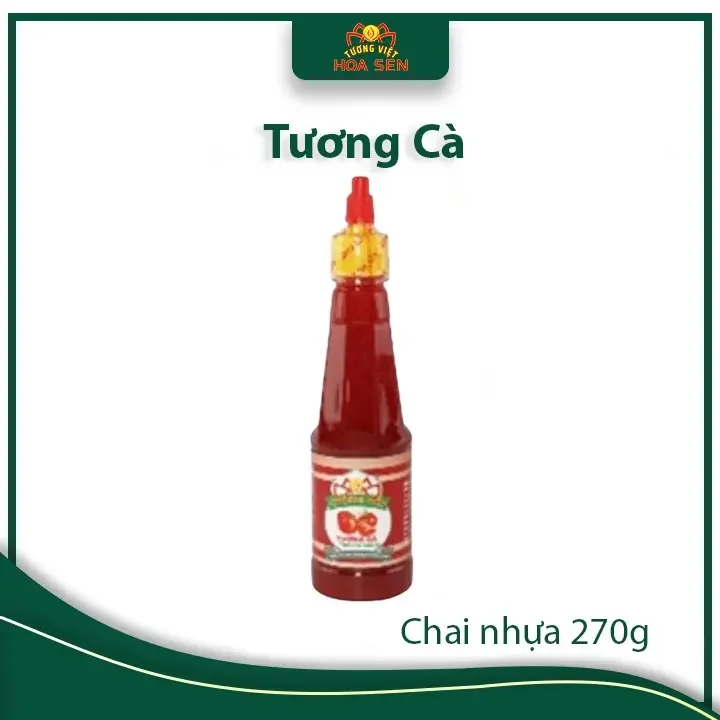 Bulk Quality Good Price Export OEM Tuong Viet Hoa Sen Organic Nature High Quality New Customize Tasty 270g Tomato Sauce Jar