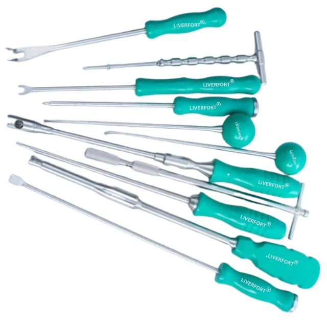 Wholesale Orthopedic Equipment Knee Hip Medical Orthopedic Surgery Instruments Set 11 Pcs High quality stainless steel CE marked