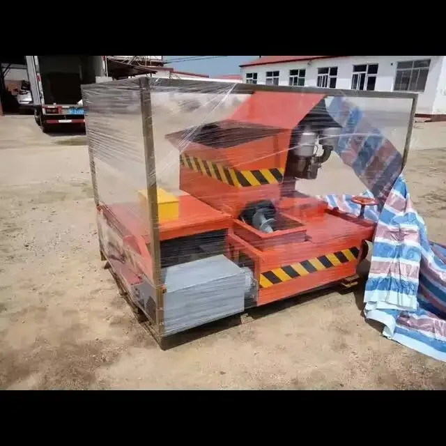 Fast Selling 15hp Curb Stone Slip Film Machine Road Construction Machine/ canal paver machine for road construction