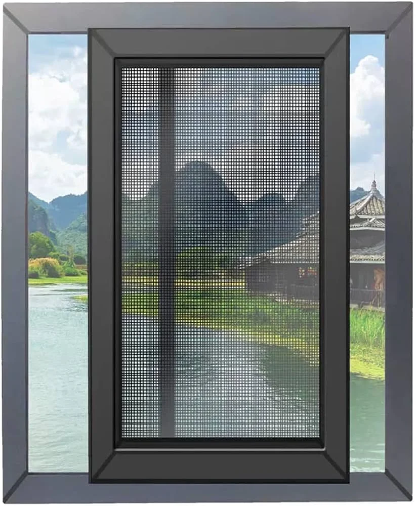 High Performance Stainless Steel Screen Window Aluminum Alloy Narrow Side Design Stainless Steel Window Screen