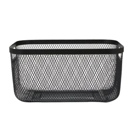 Wholesale Multi Functional Metal Mesh Wire Storage Basket For Home Laundry Kitchen Clothes Metal Wire Basket