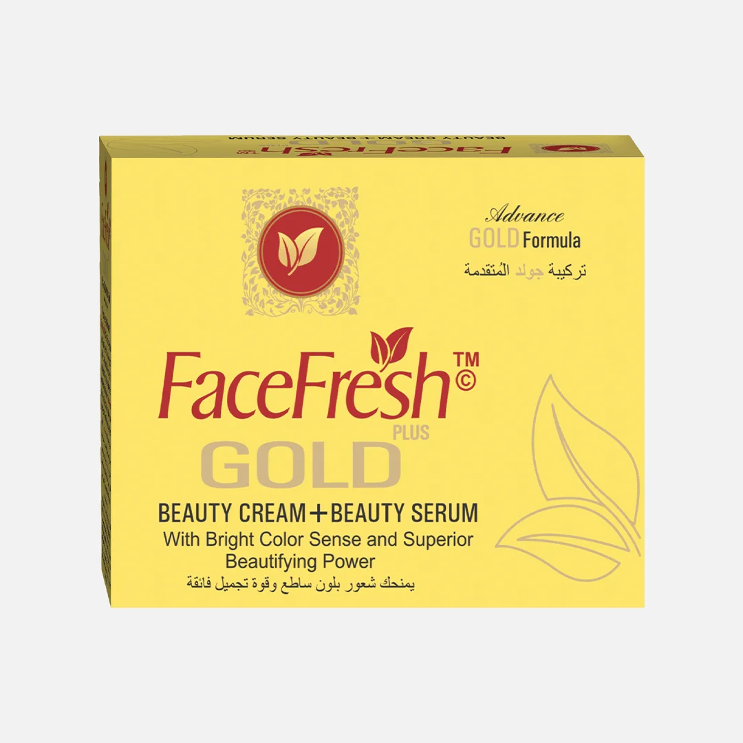 Крем для лица Fresh Gold Plus Beauty Cream + Сыворотка