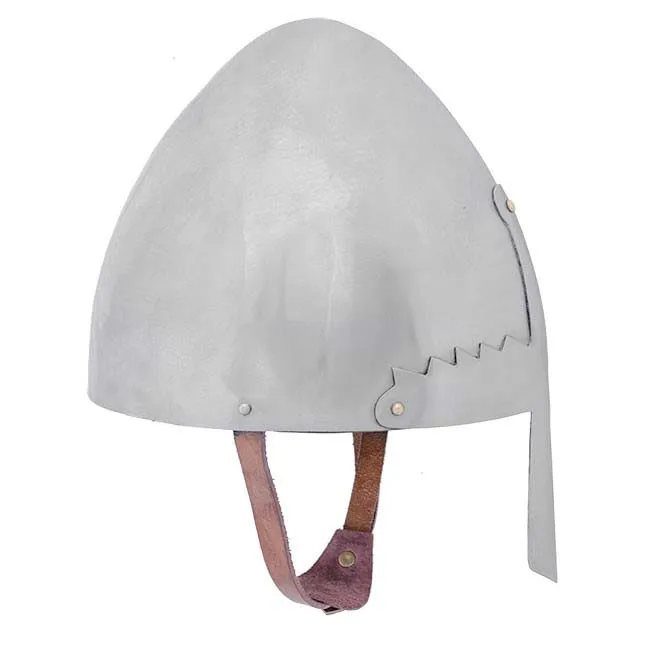 King Harold Nasal Helmet Explore History with our Handcrafted Replica | Perfect for Reenactments and Collectors