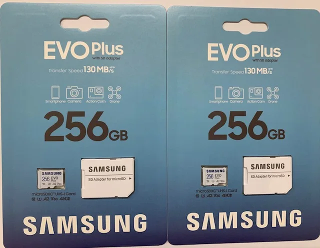 100% Original Samsung MB-MC256KA Micro Memory Card For SDXC U1 256GB R130