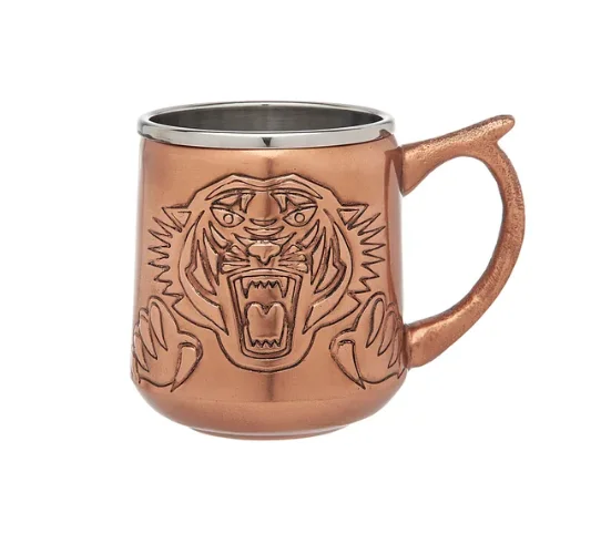Mirror Polished Moscow Mule Mug High Quality Copper Coffee Tea Drinking Mug Customize Printed Very Elegant Mule Mug And Cup Sale