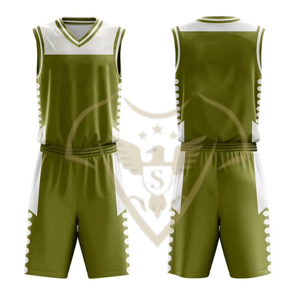New Design Custom Basketball Uniform For Men Team Manufacture Basketball Uniform Wholesale Training Wear Basketball Uniform