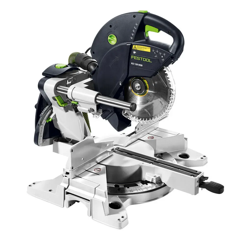 Festool 575305 KS 120 REB 110 В промышленная/DIY KAPEX раздвижная Торцевая пила 260 мм для дерева и металла