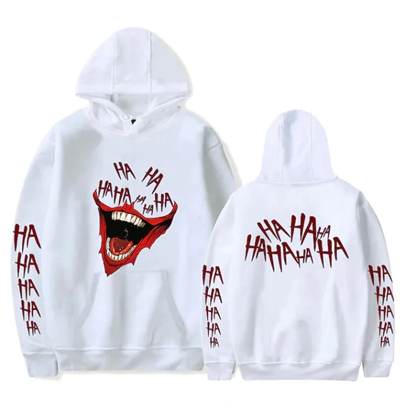 Hot Joker 3D Printed Hoodies for Men Horror Movie 3D Printing Hoodies From Men Casual Fashion Funny Oversized joker hoodies