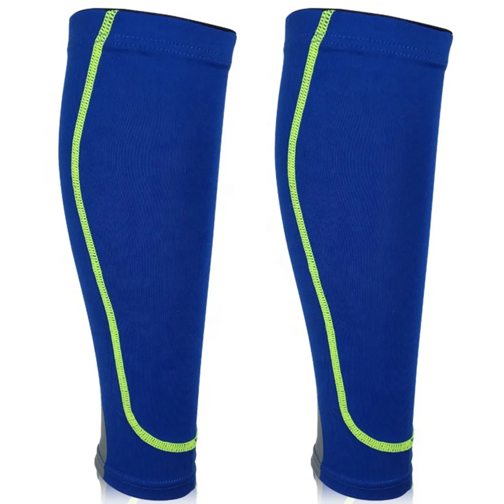 OEM Custom Adjustable Soft Sleeve Shin Calf Guard Support for Men and Women Breathable Sports Calf Compression Shin Leg Sleeves