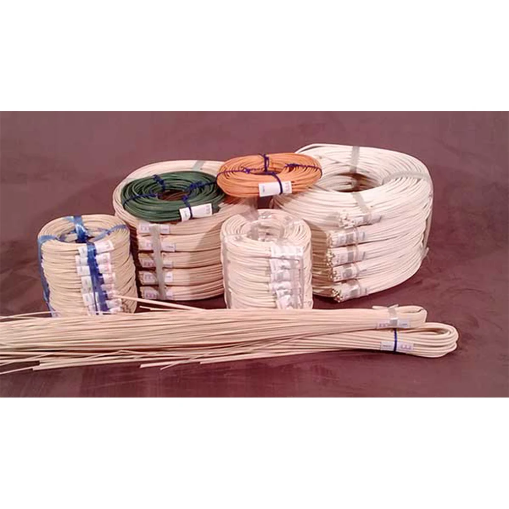 Bleached/Natural Rattan round Core Vietnam-Made Whole Part Pole Pattern