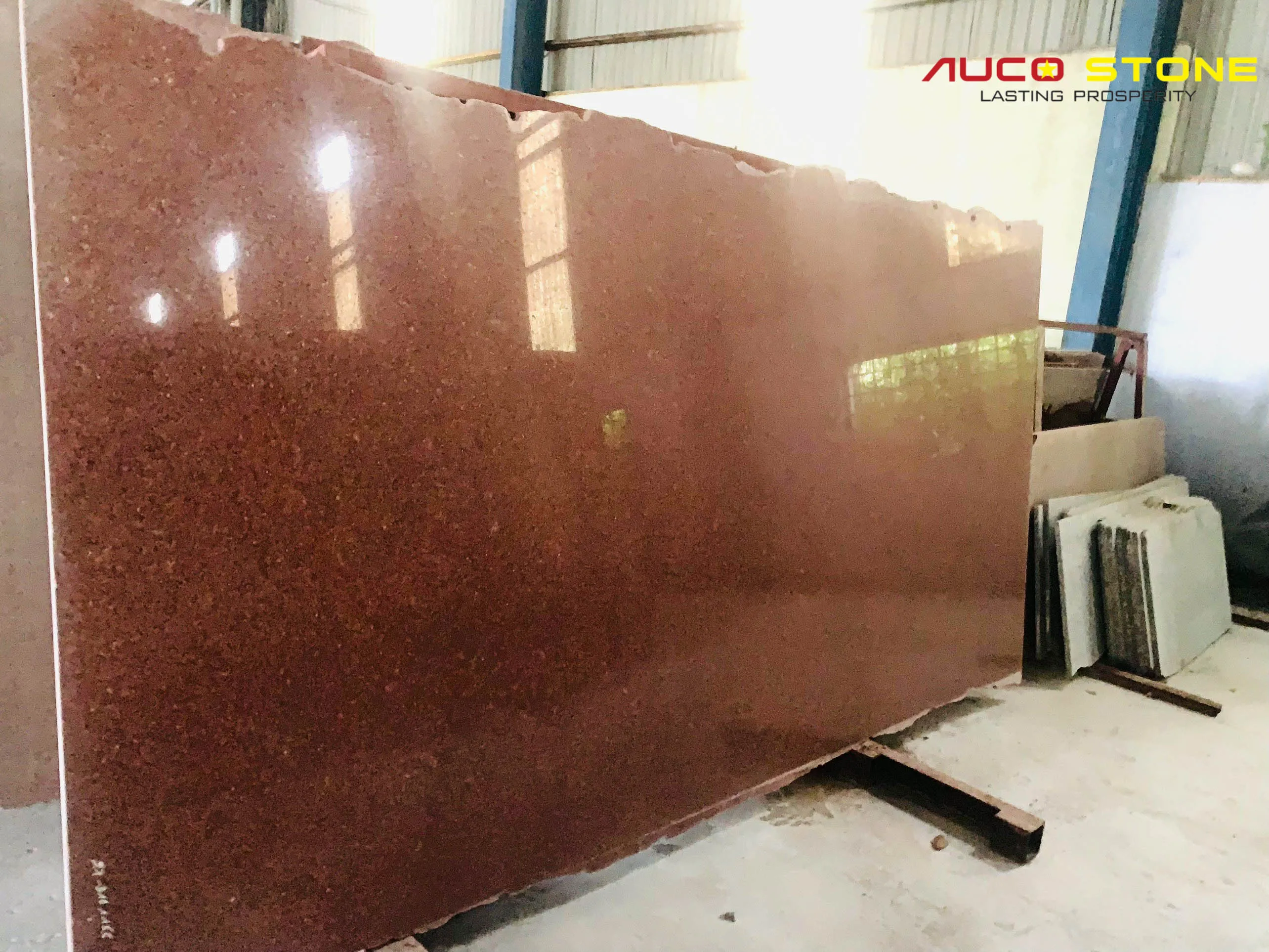 PY Red Ruby Granite Stone Imperial Red Raw Import Wholesale Natural Stone Cheap Granite Slabs Supplier Vietnam Red Granite Price